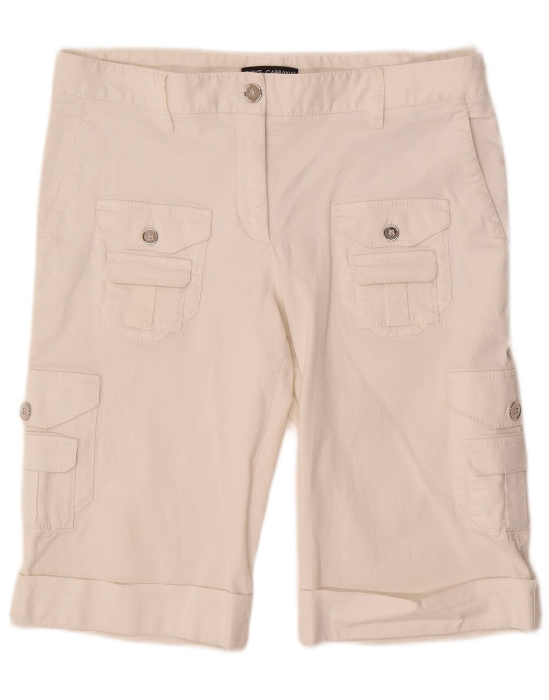 Dolce & Gabbana Γυναικείο Σορτς Cargo IT 44 Medium W32 Λευκό