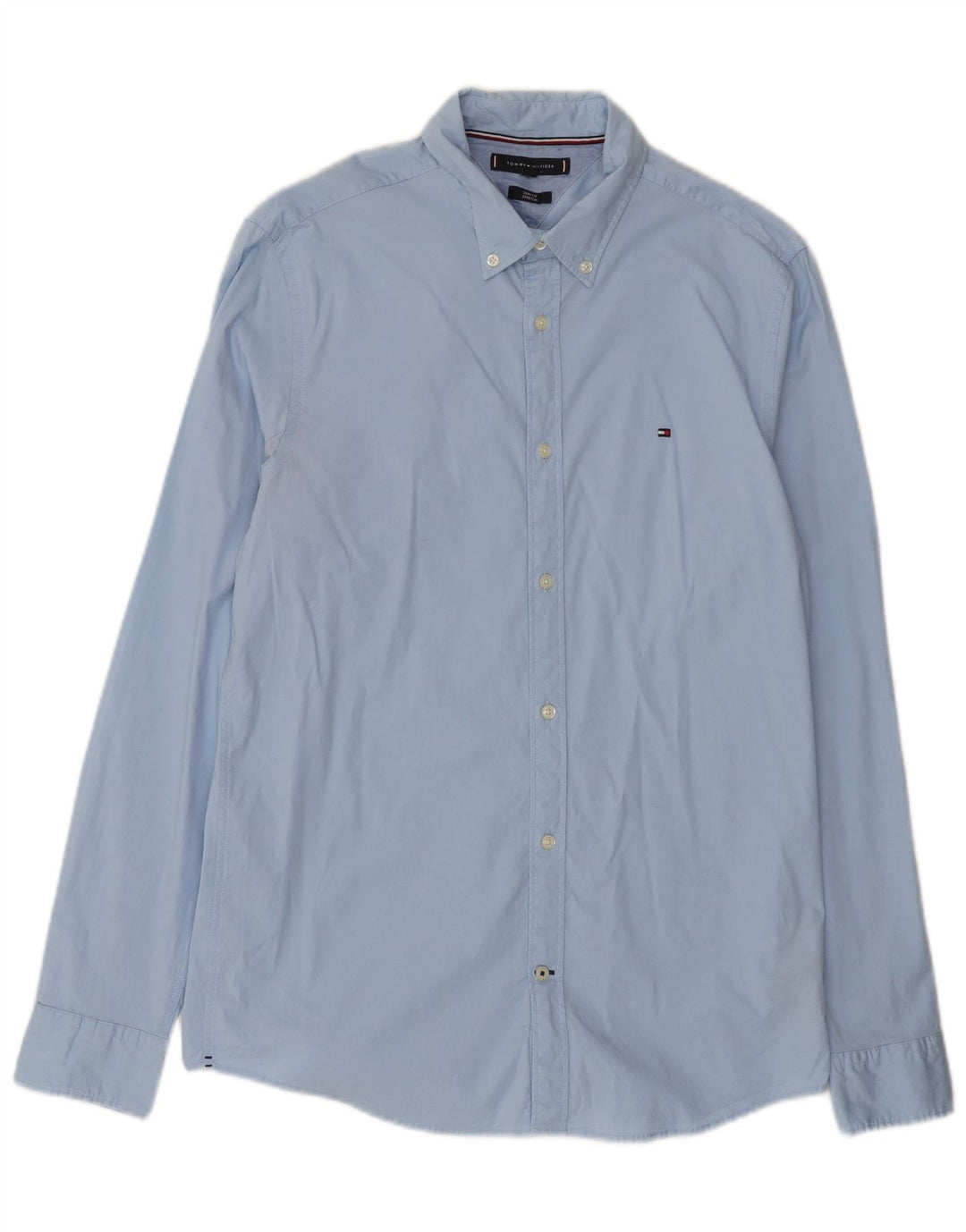 Ανδρικό πουκάμισο Tommy Hilfiger Slim Fit Large Blue