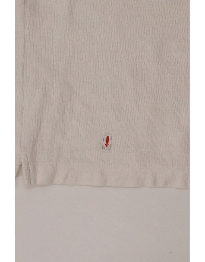 Μπλουζάκι πόλο αγοριών FILA 13-14 ετών Λευκό