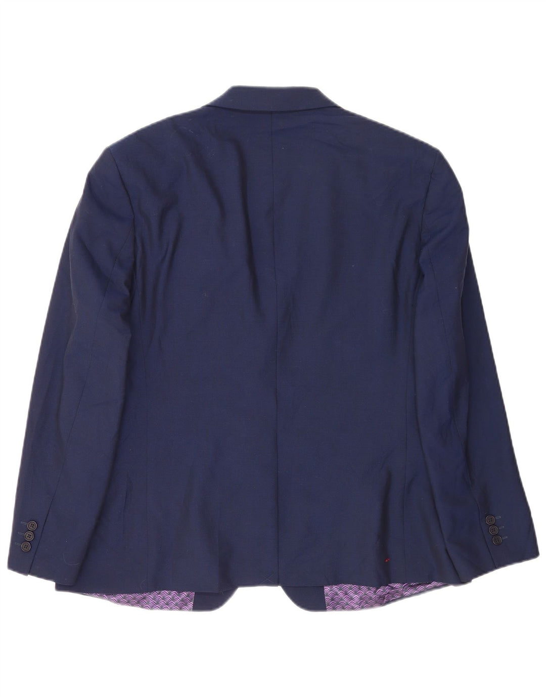 Ted Baker Ανδρικό μπουφάν σακάκι με 2 κουμπιά UK 46 3XL Navy Blue Wool