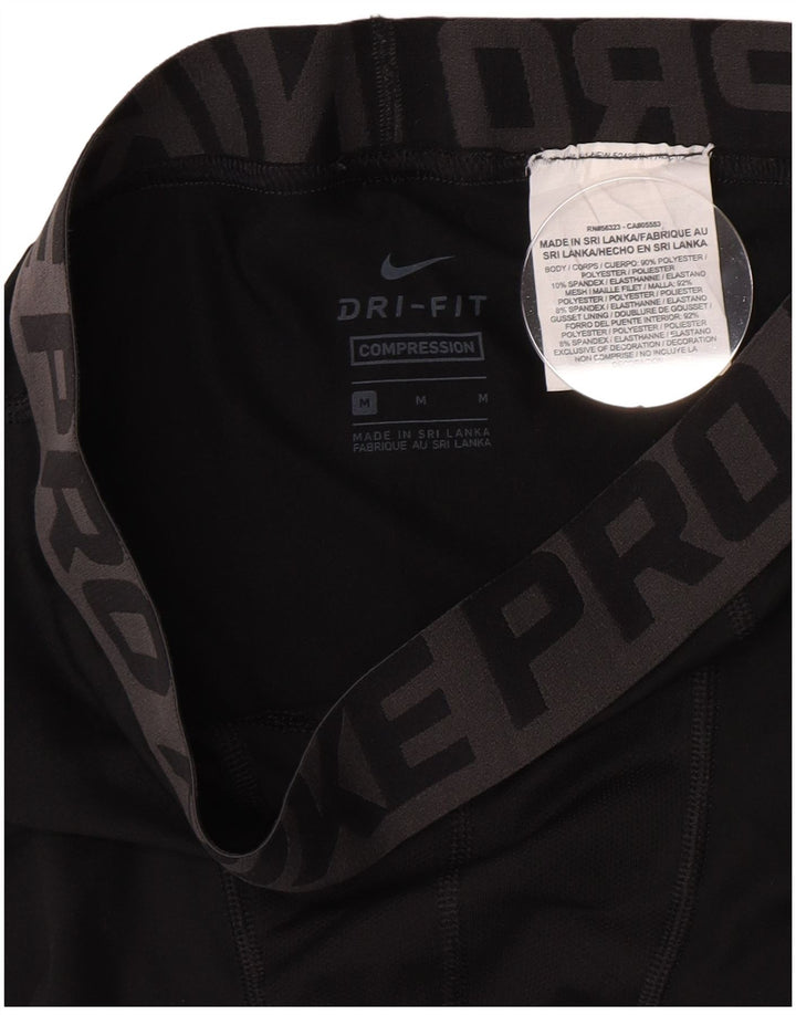 Γραφικό κολάν Nike Boys Compression 10-11 ετών Μεσαίο μαύρο πολυεστέρα