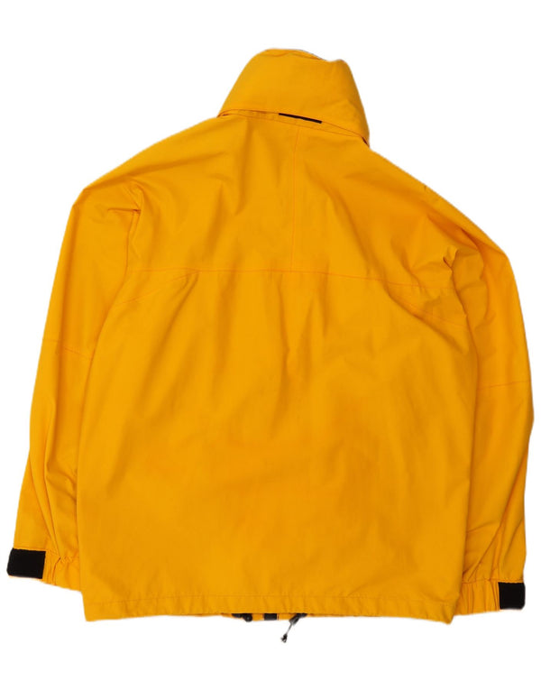Great Escapes Mens Gore-Tex Windbreaker Jacket UK 38 Medium Yellow