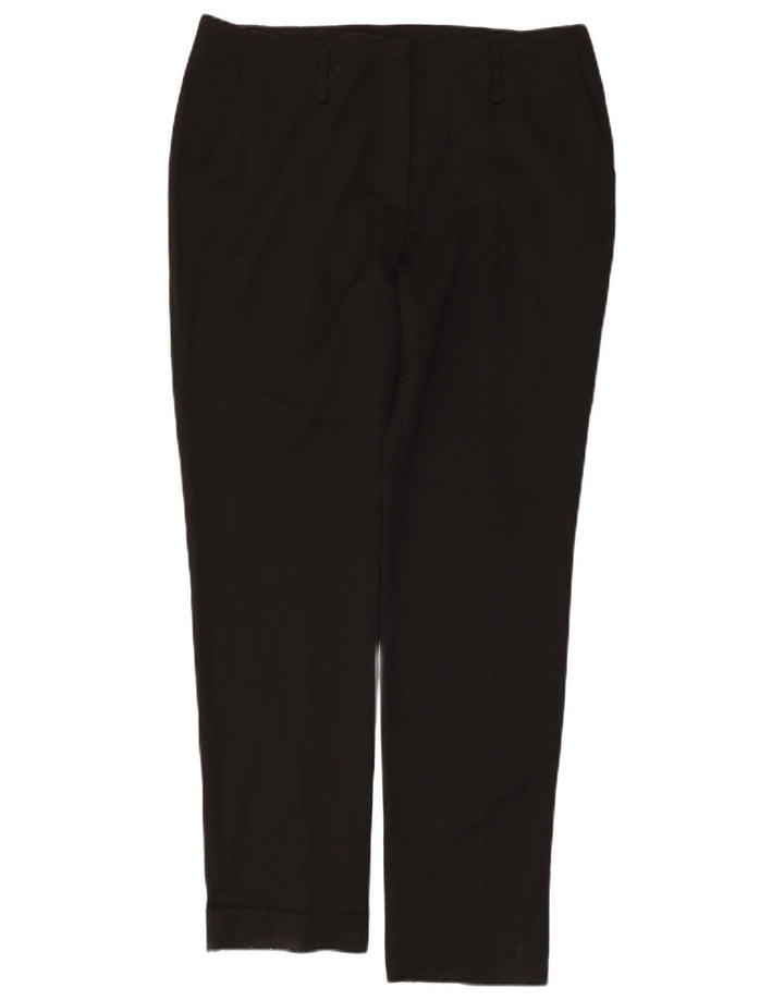 Zara Γυναικείο Slim Παντελόνι Chino Μεγάλο W34 L30 Μαύρο