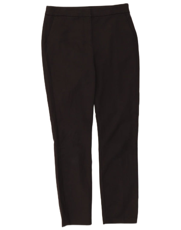 Zara Γυναικείο Ψηλόμεσο Παντελόνι Chino EU 38 Small W28 L27 Μαύρο