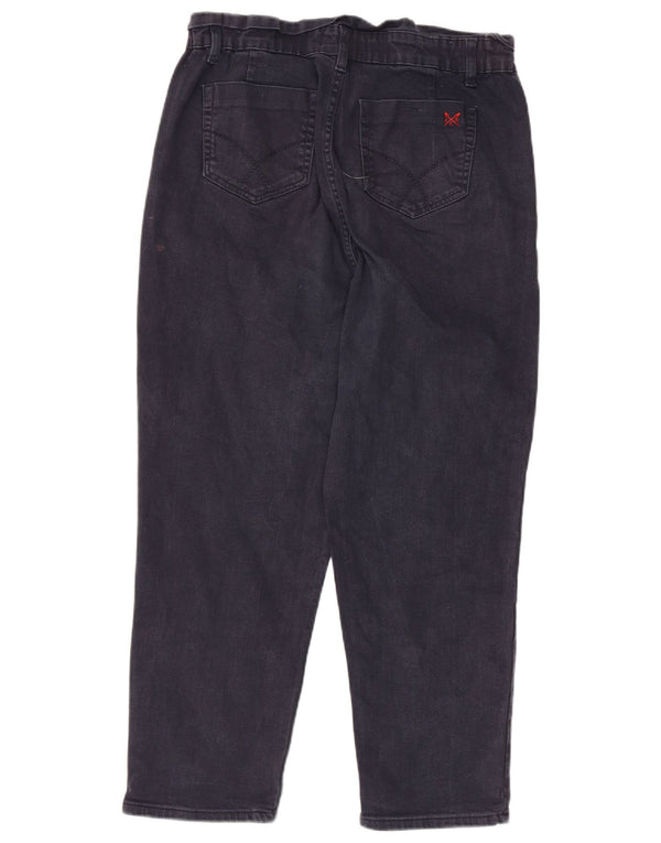 Crew Clothing Γυναικεία Cropped Jeans UK 14 Large W34 L25 Navy Blue