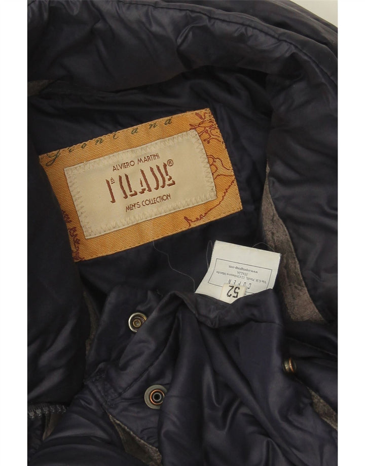 ALVIERO MARTINI Ανδρικό μπουφάν IT 52 XL Navy Blue Nylon
