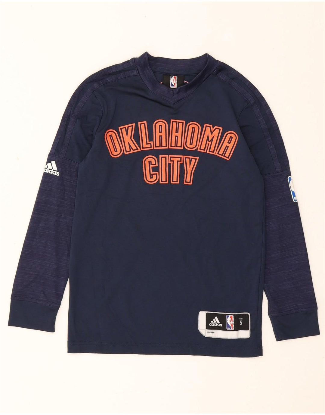 Adidas Boys Graphic Top Μακρυμάνικο 7-8 ετών Small Navy Blue