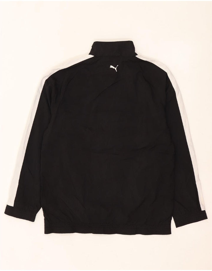 Γραφική φόρμα PUMA Boys Top Jacket 11-12 Years Black Colourblock
