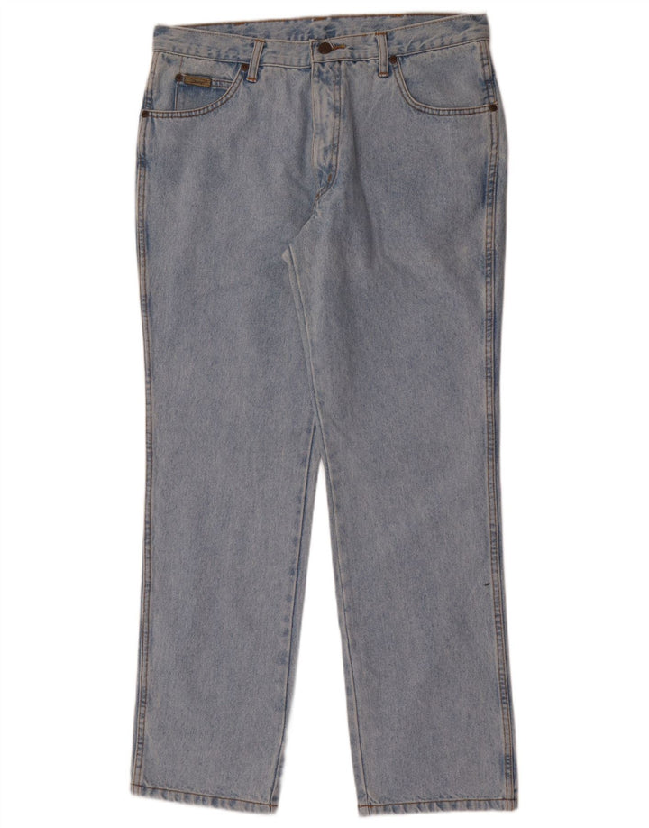 Ανδρικό τζιν Wrangler ίσιο W36 L30 Μπλε βαμβακερό