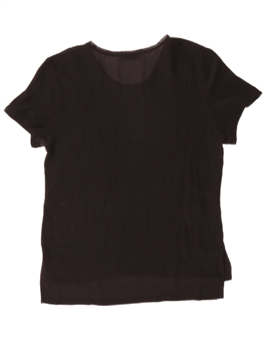 Calvin Klein Jeans Γυναικεία Μπλούζα Τοπ UK 14 Medium Black