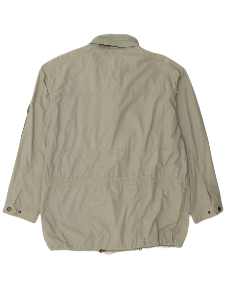 Camel Mens Utility Jacket UK 40 Large Beige Polyester