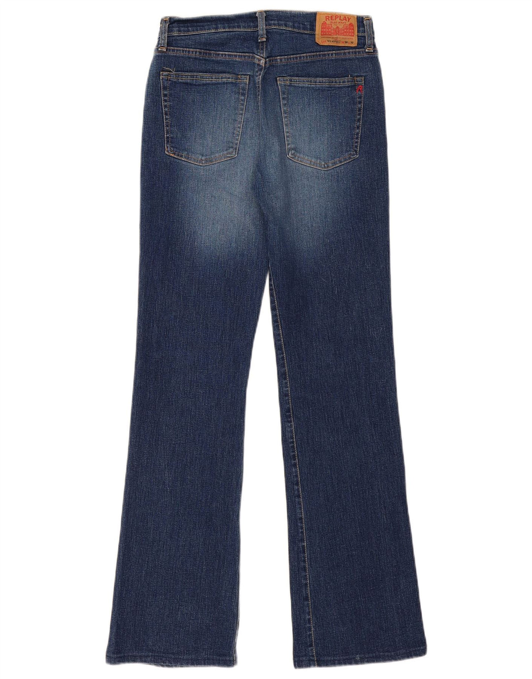 Replay Γυναικείο Bootcut Jeans W30 L32 Μπλε βαμβακερό