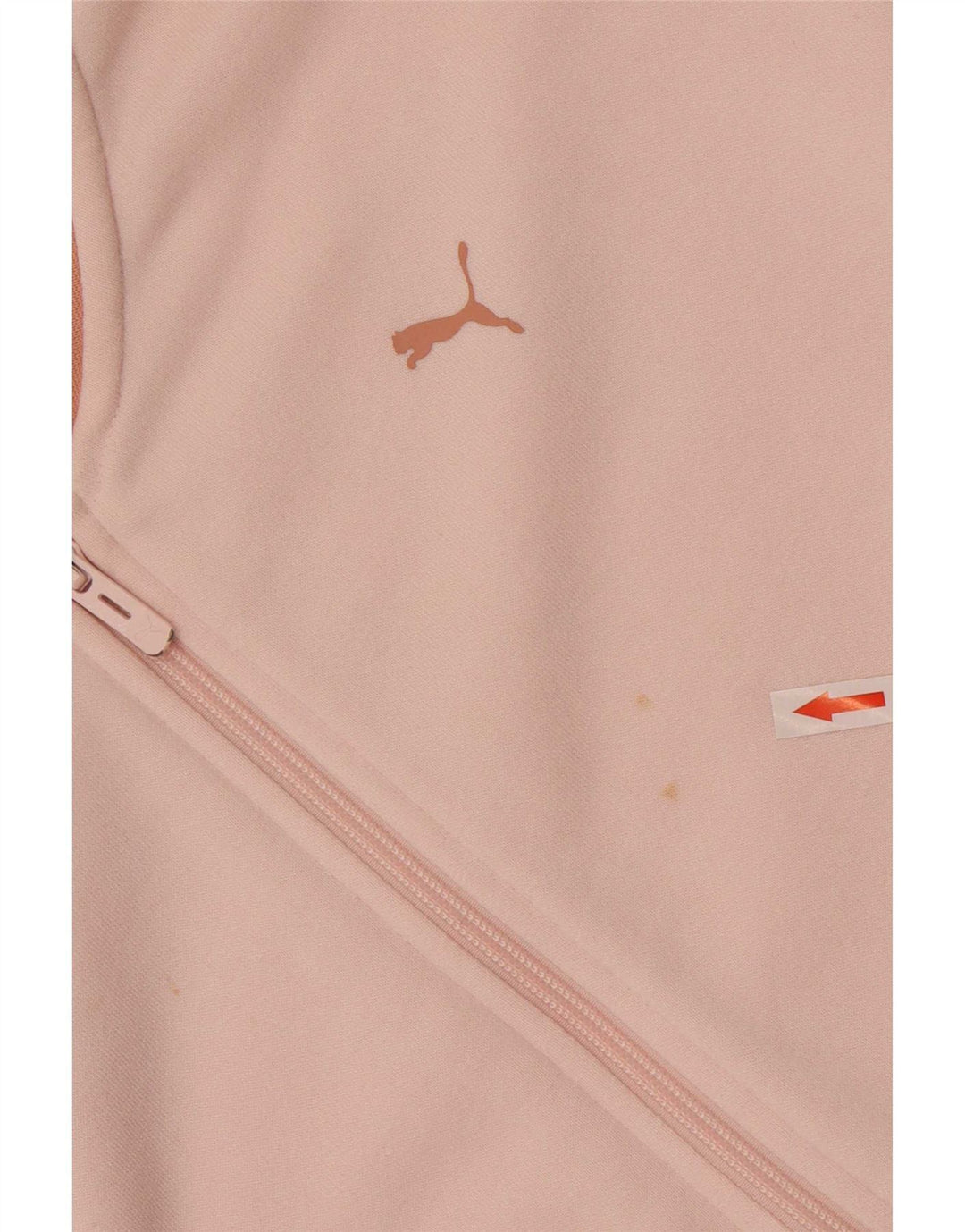 Γυναικεία αθλητική φόρμα γραφικών Puma Top Jacket UK 12 Medium Pink Colourblock