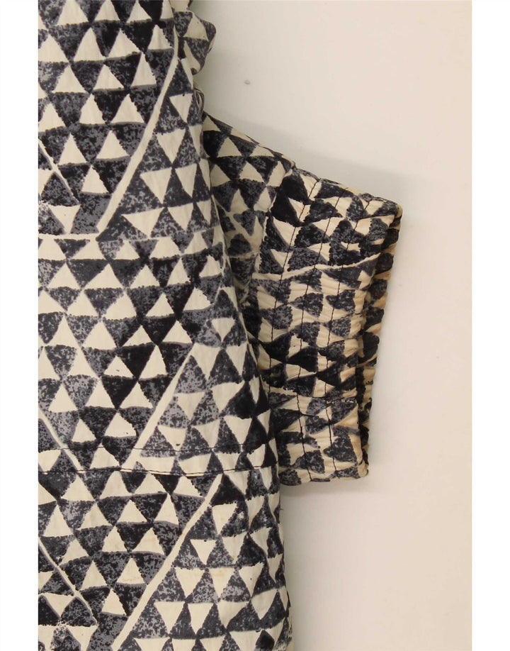 Colmar Γυναικείο μπουφάν με επένδυση US 8 Medium Navy Blue Geometric