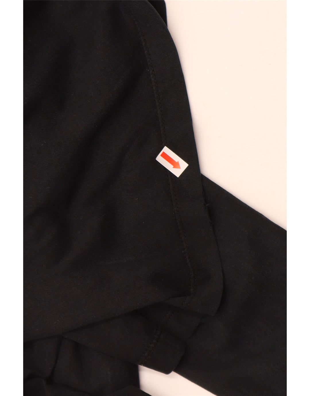 Γυναικείο γραφικό τοπ NIKE μακρυμάνικο UK 10 Small μαύρο