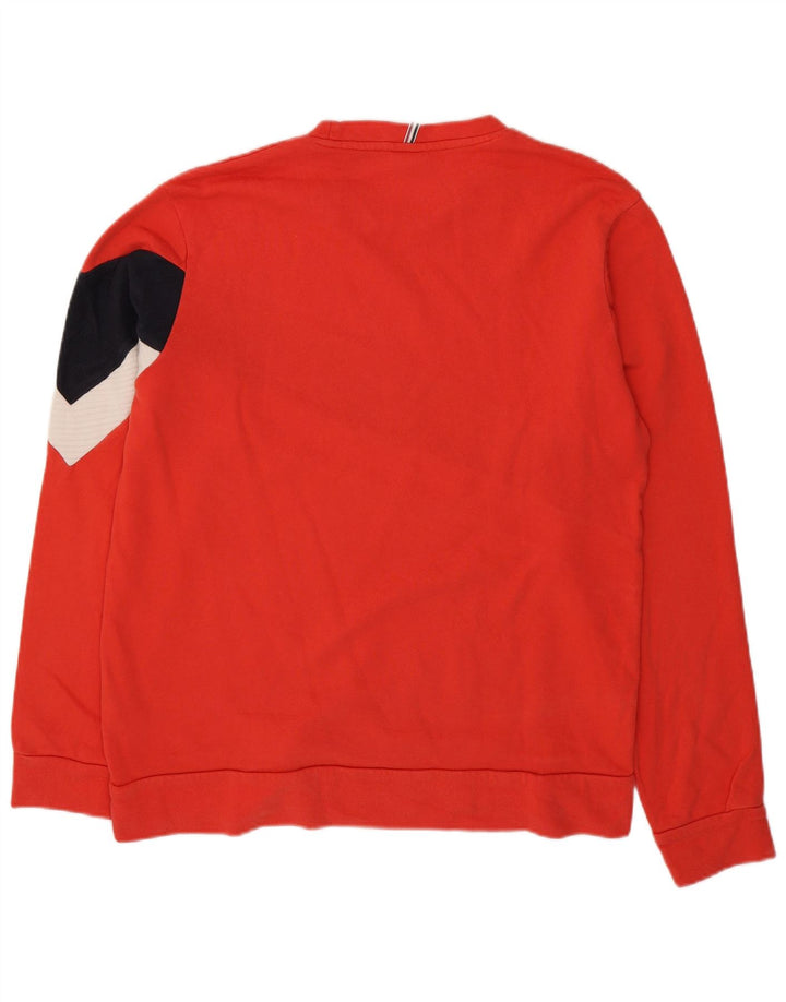 Ανδρικό φούτερ Jack & Jones Jumper XL Red Colourblock Βαμβακερό