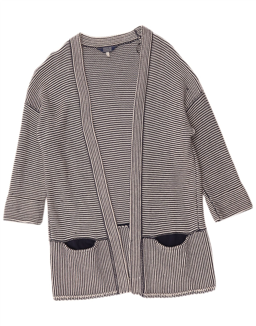 Joules Γυναικείο πουλόβερ Longline Ζακέτα UK 14 Large Blue