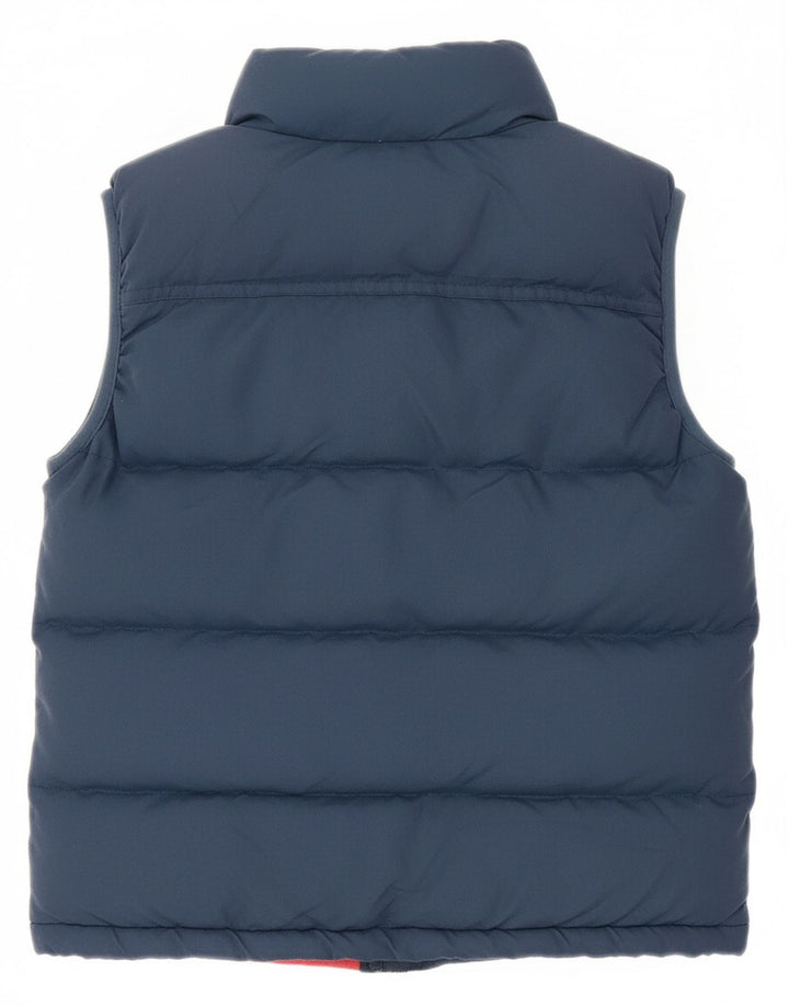 CAT Girls Padded Gilet 6-7 Years Blue Polyester