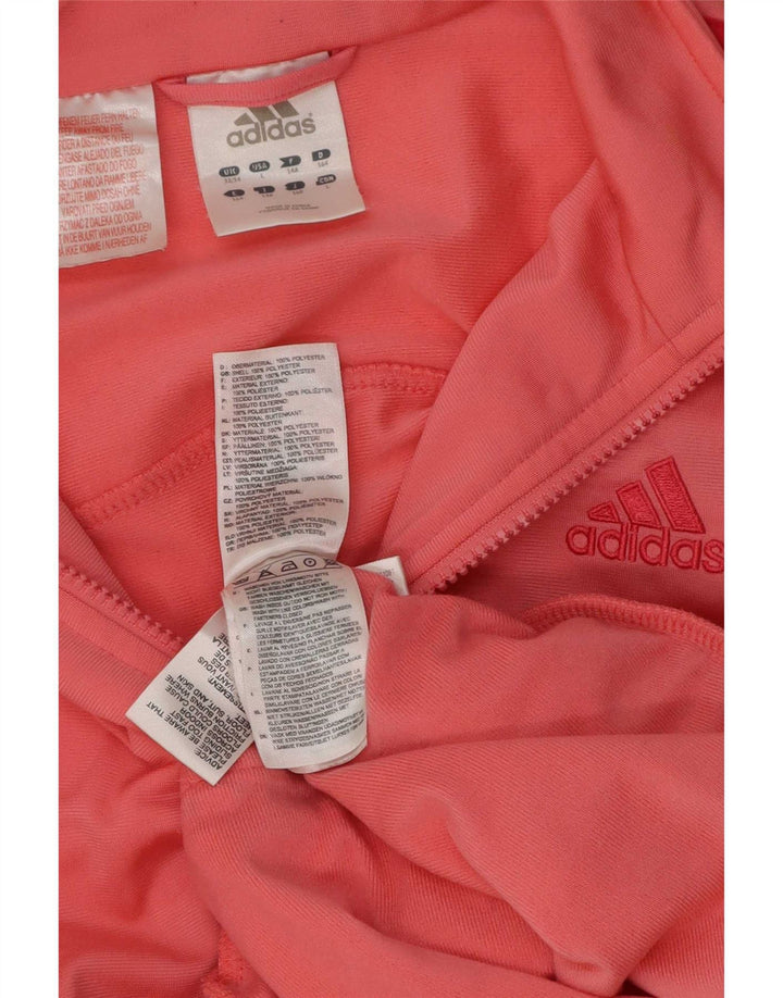 Κορίτσια αθλητική φόρμα Adidas Top Jacket 13-14 Years Pink Polyester