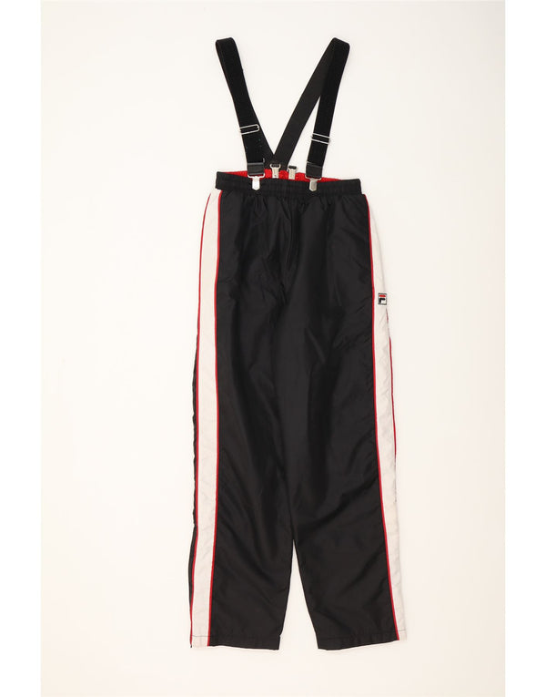 Ανδρικό παντελόνι σκι Fila Dungarees IT 50 Medium Black Colourblock Polyamide