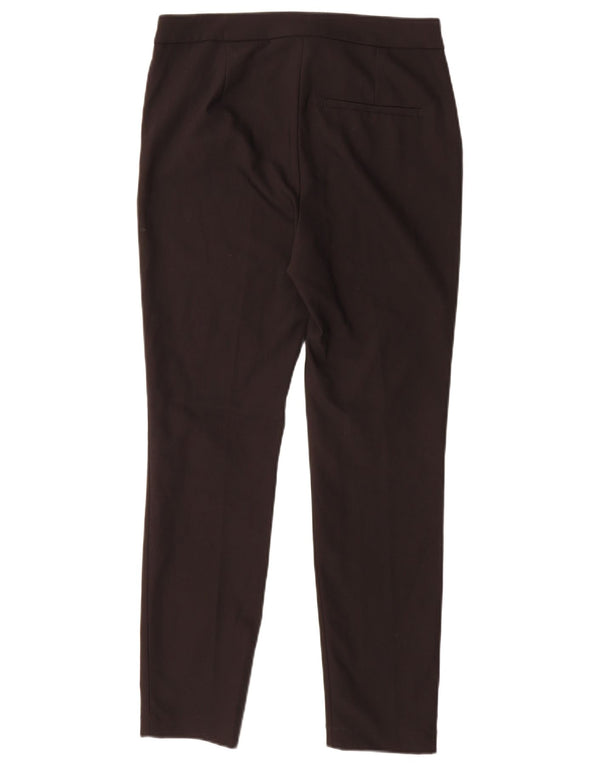 Zara Γυναικείο Skinny παντελόνι Chino EU 40 Medium W30 L27 Μαύρο βαμβακερό