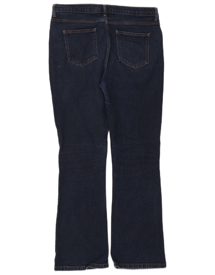 Marks & Spencer Γυναικεία Slim Bootcut Jeans UK 14 Large W32 L29 Navy Blue