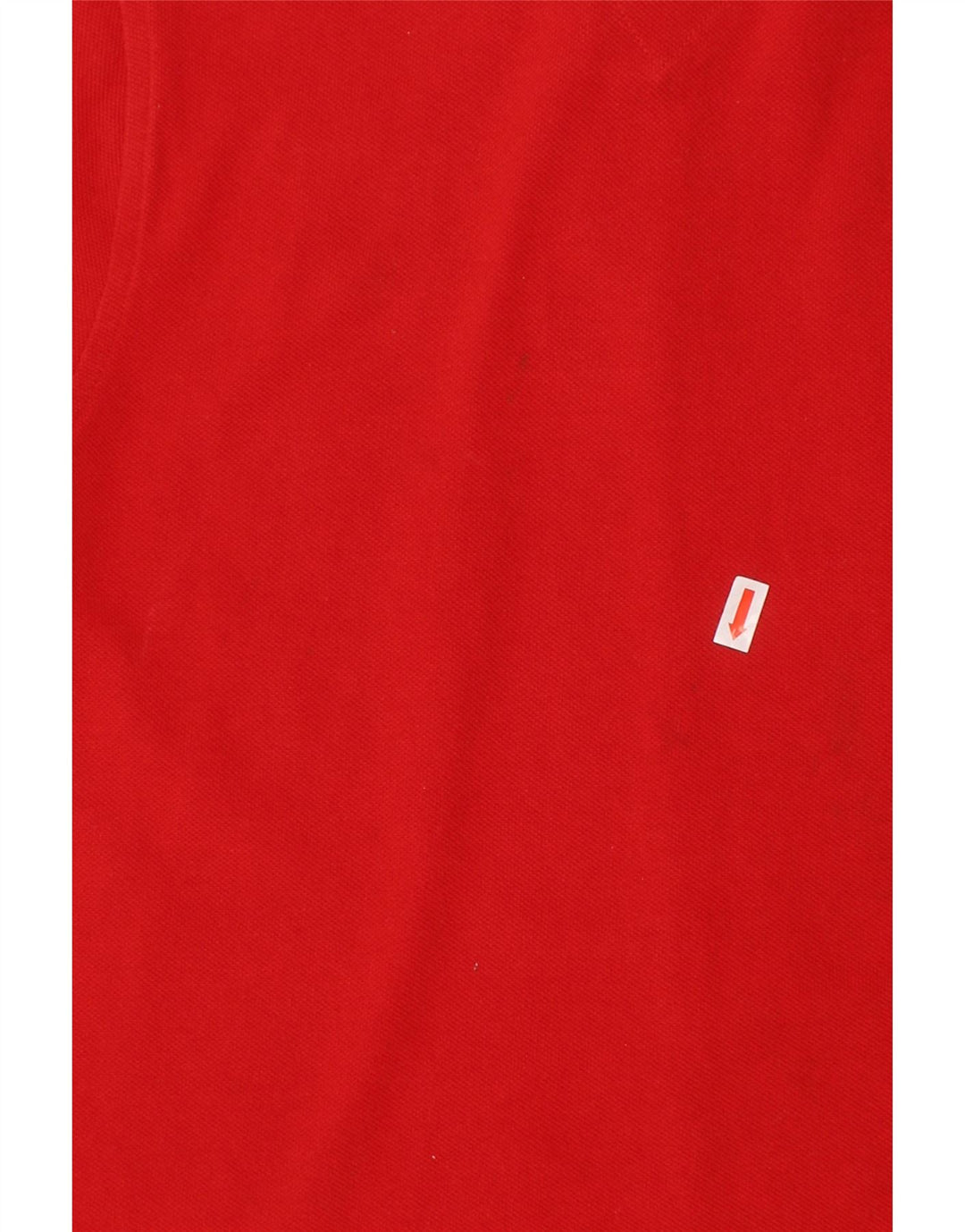 TOMMY HILFIGER Αγόρια γραφικό πόλο μπλουζάκι 6-7 ετών κόκκινο βαμβακερό