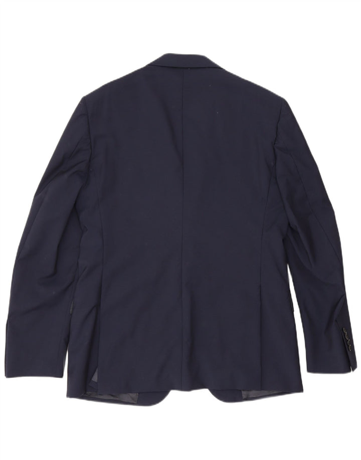 Ing Loro Piona & Co. Ανδρικό σακάκι με 2 κουμπιά μπλέιζερ IT 50 Large Navy Blue