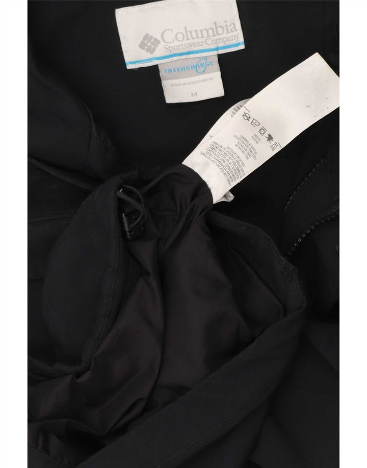 Ανδρικό μπουφάν βροχής Columbia Interchange UK 38 Medium Black Nylon