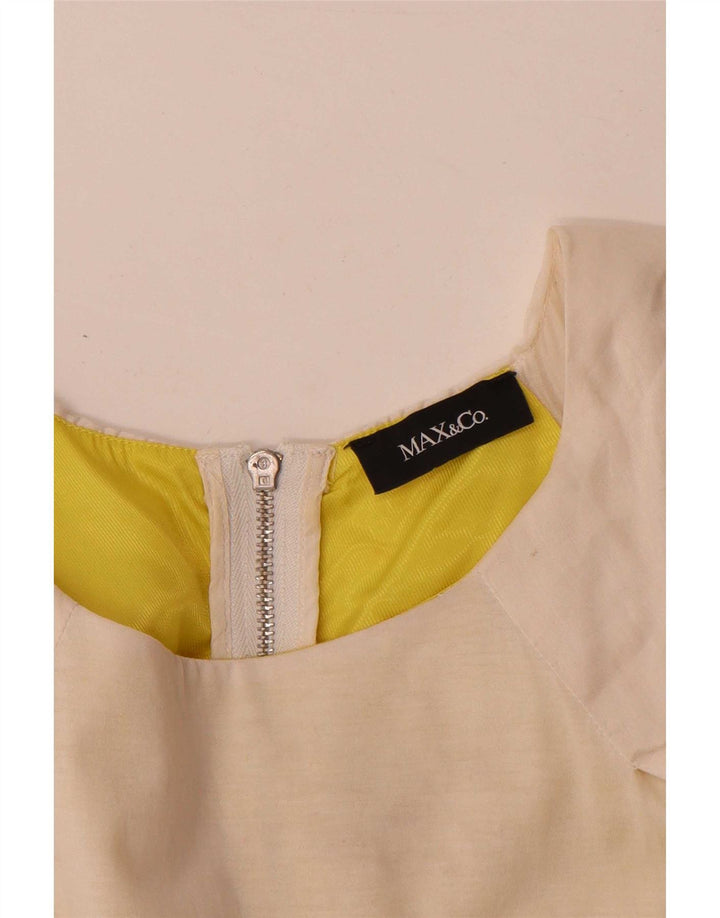 Max&Co. Γυναικεία μπλούζα τοπ UK 12 Medium Off White
