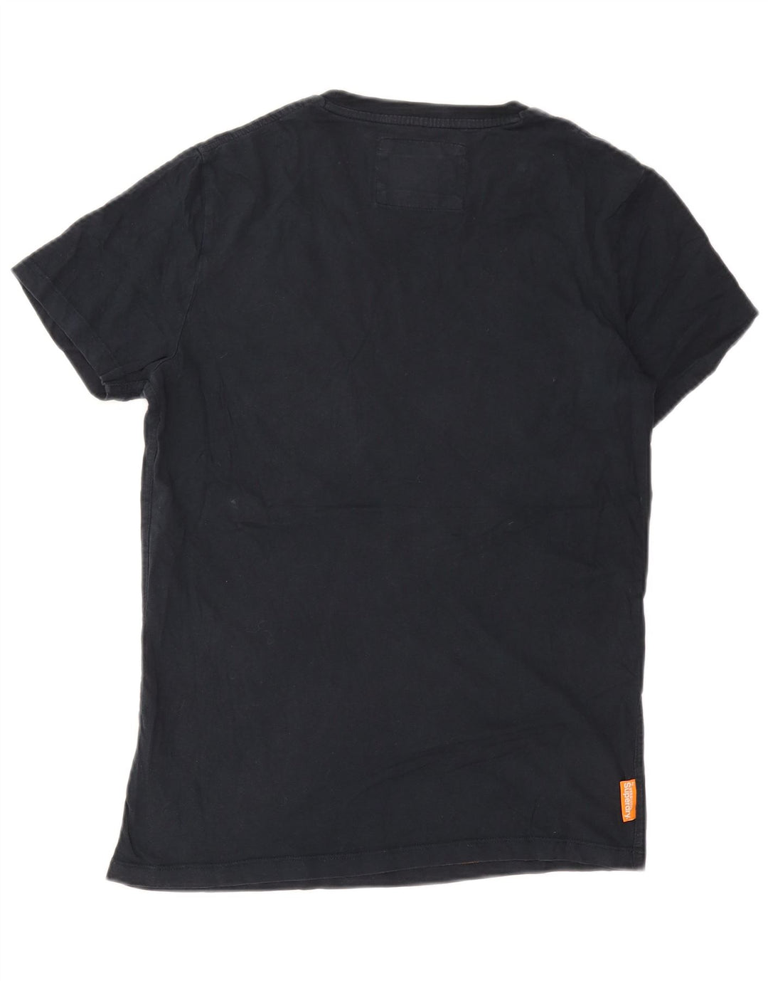 Ανδρικό T-Shirt Superdry Τοπ μεσαίου μπλε βαμβακερό