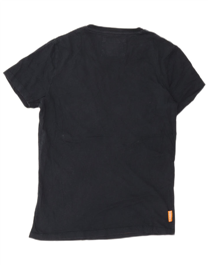 Ανδρικό T-Shirt Superdry Τοπ μεσαίου μπλε βαμβακερό