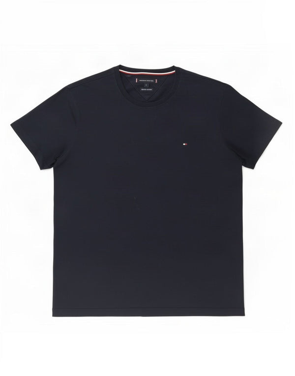 Ανδρικό T-Shirt Tommy Hilfiger Top Large Navy Blue από βαμβάκι