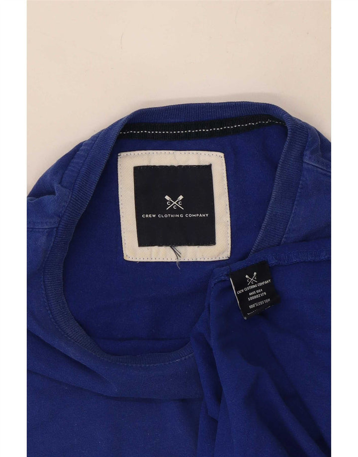 Ανδρικό T-Shirt Crew Clothing Top Medium Blue