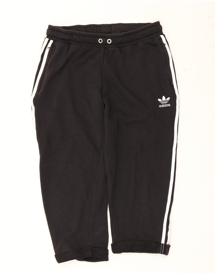 Ανδρική αθλητική φόρμα Adidas Capri Παντελόνι μεγάλο μαύρο βαμβακερό