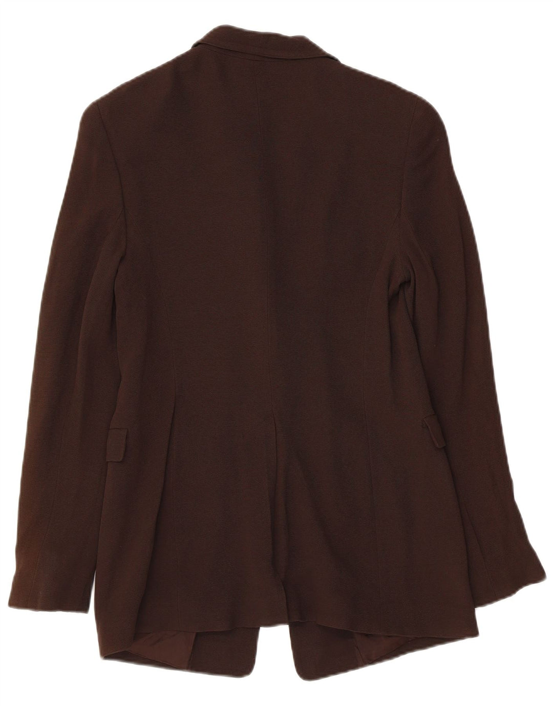Επεισόδιο Γυναικείο 1 Button Blazer Jacket UK 8 Small Brown Viscose