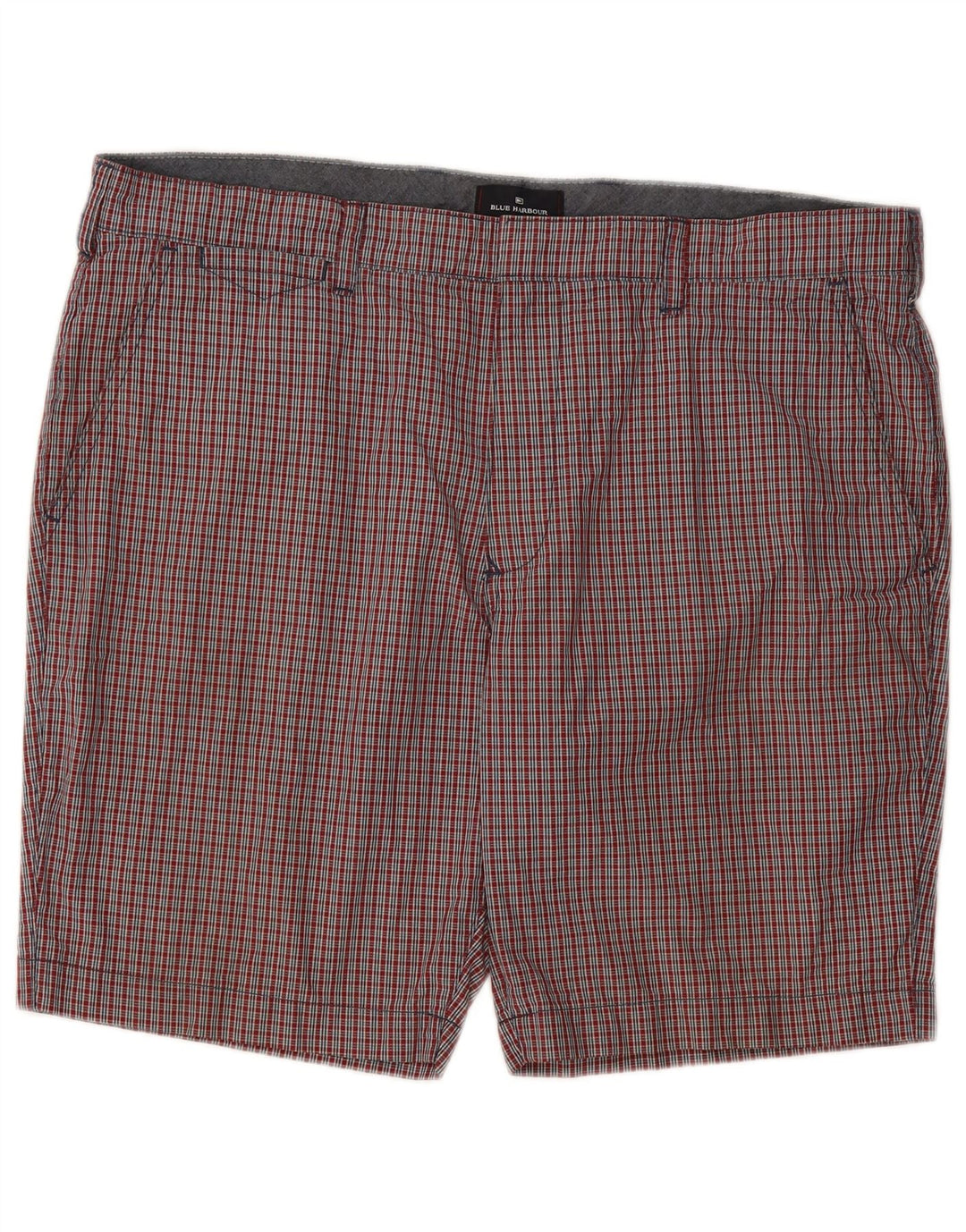 Ανδρικό σορτς Chino Marks & Spencer W38 XL Red Gingham Cotton