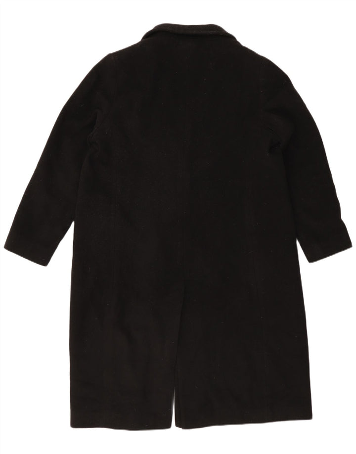 Marks & Spencer Γυναικείο παλτό με διπλό στήθος UK 18 XL μαύρο μαλλί