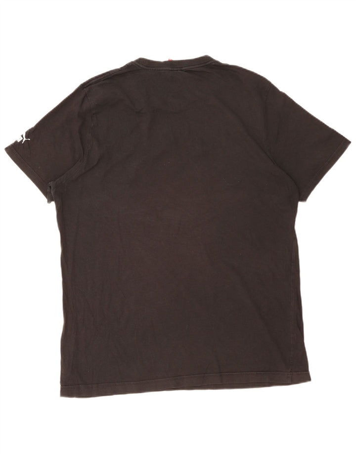 Ανδρικό γραφικό T-Shirt PUMA Top Large Μαύρο