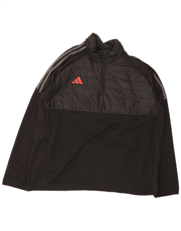 Adidas Ανδρική φόρμα πουλόβερ Aeroready Top Jacket 2XL Μαύρο Πολυεστέρας