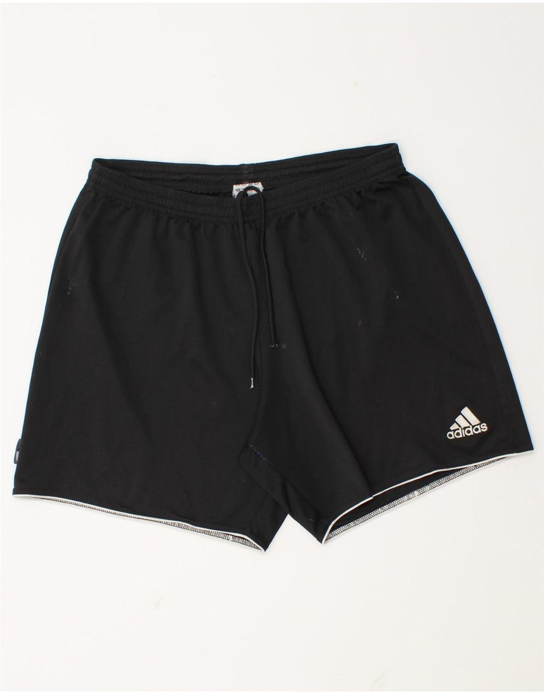 Ανδρικό αθλητικό σορτς Adidas μεγάλο μαύρο πολυεστέρα