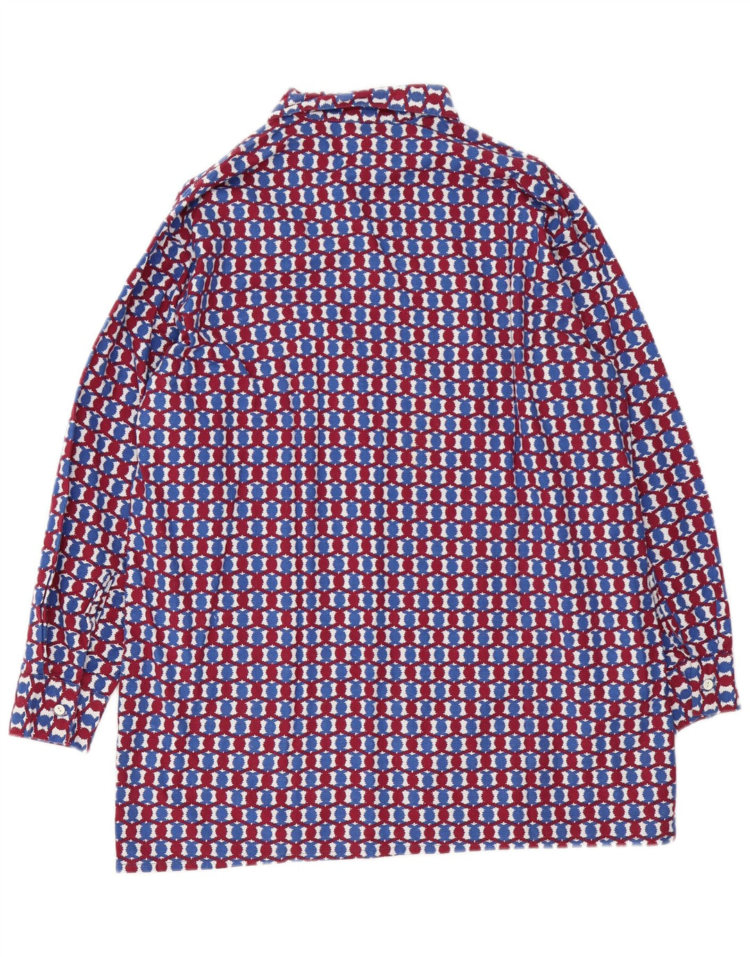 Vintage Ανδρικό Πουκάμισο Μεγάλο Πολύχρωμο Γεωμετρικό