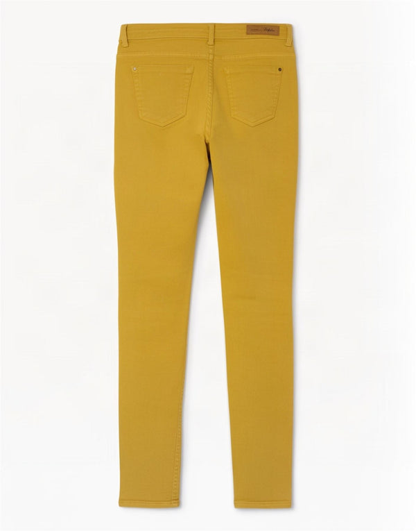 Zara Γυναικείο Trafaluc Skinny Jeans EU 38 Small W28 L30 Yellow