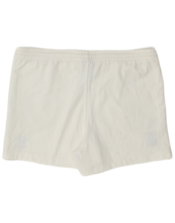 Γραφικό αθλητικό σορτς LOTTO για αγόρια 15-16 ετών 3XL λευκό πολυεστέρα