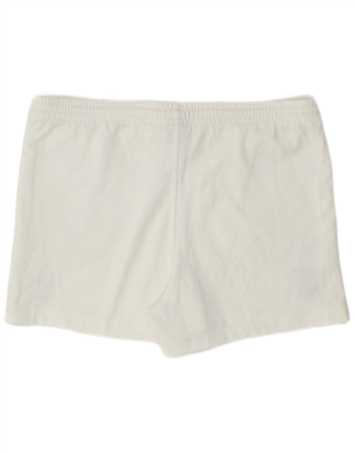 Γραφικό αθλητικό σορτς LOTTO για αγόρια 15-16 ετών 3XL λευκό πολυεστέρα