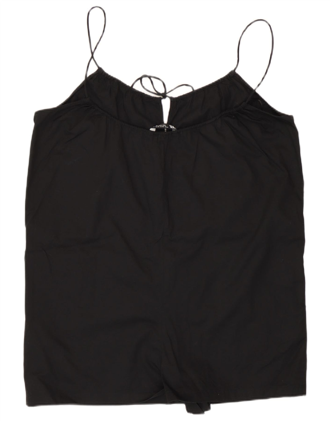 Zara Γυναικείο Playsuit UK 18 XL Μαύρο