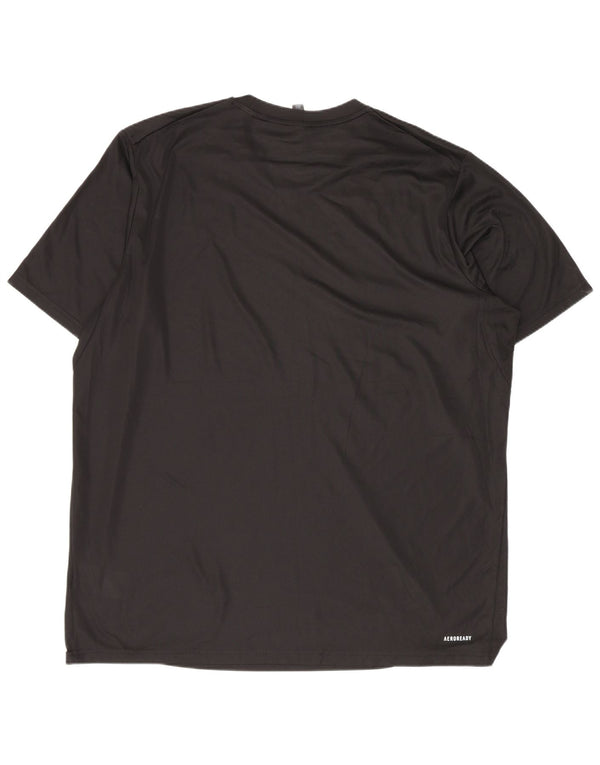 Adidas Ανδρικό T-Shirt Aeroready Top XL Μαύρο Πολυεστέρας