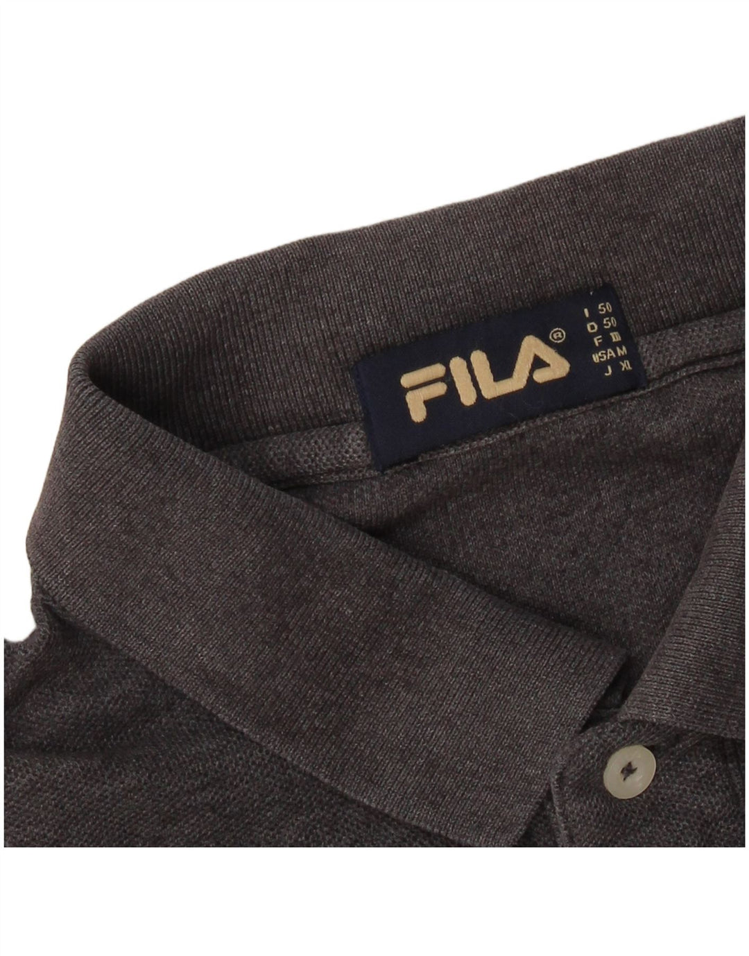Ανδρικό μπλουζάκι πόλο FILA IT 50 Medium Grey
