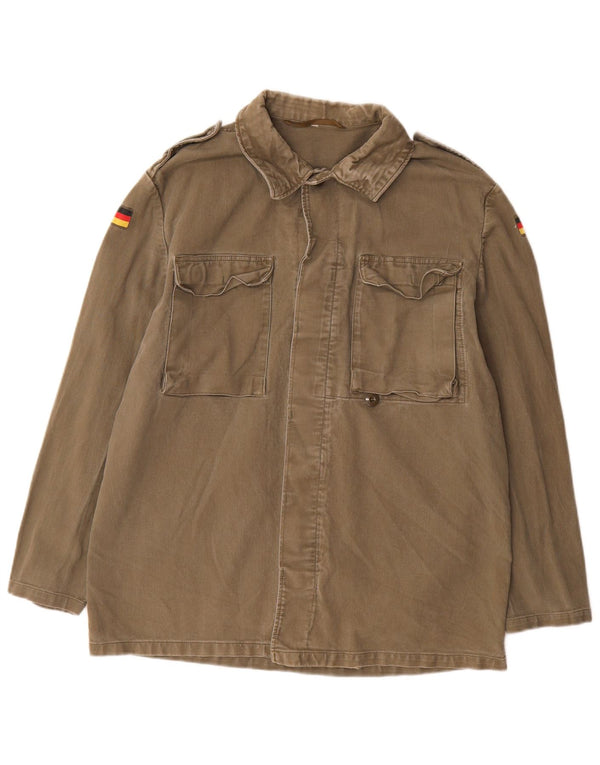 Vintage Ανδρικό Military Jacket UK 40 Large Khaki