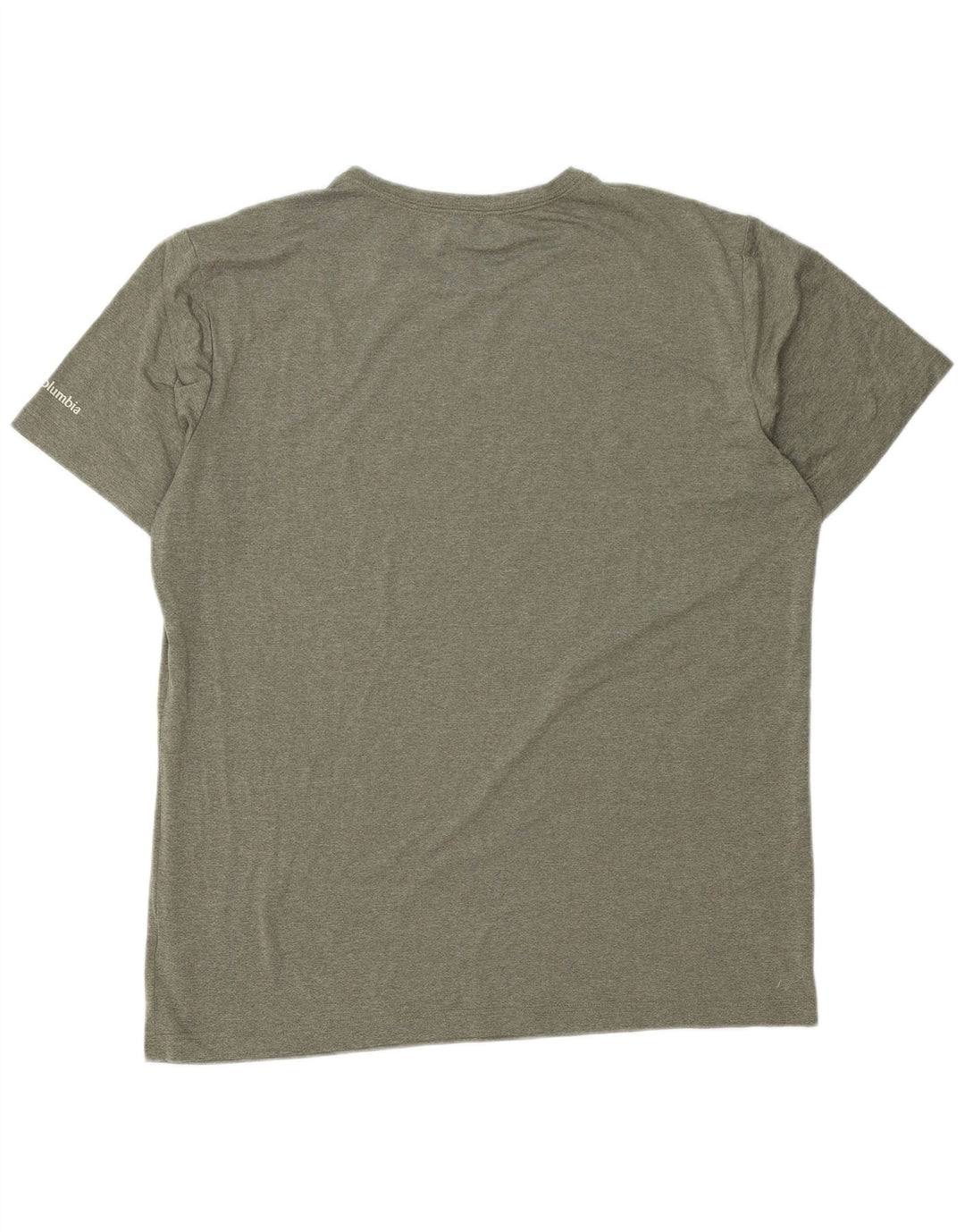 Ανδρικό γραφικό T-Shirt COLUMBIA Top XL Khaki Polyester